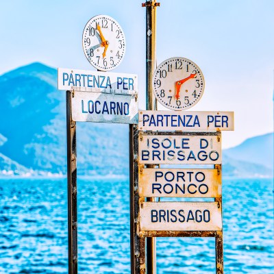 Valle Verzasca & Ascona Signage