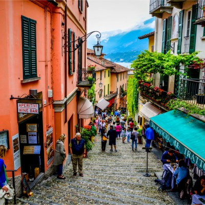 BELLAGIO, LAKE COMO, & LUGANO FROM MILAN