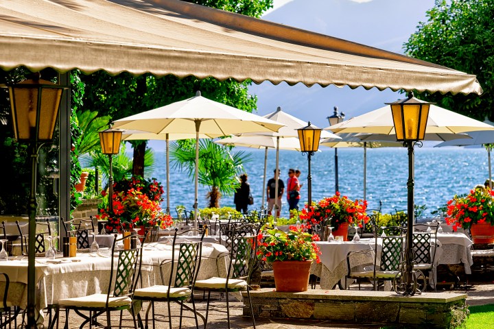 Valle Verzasca & Ascona outdoor seating