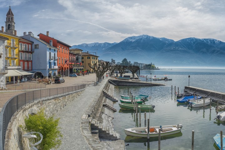 Valle Verzasca & Ascona scenery and harbor